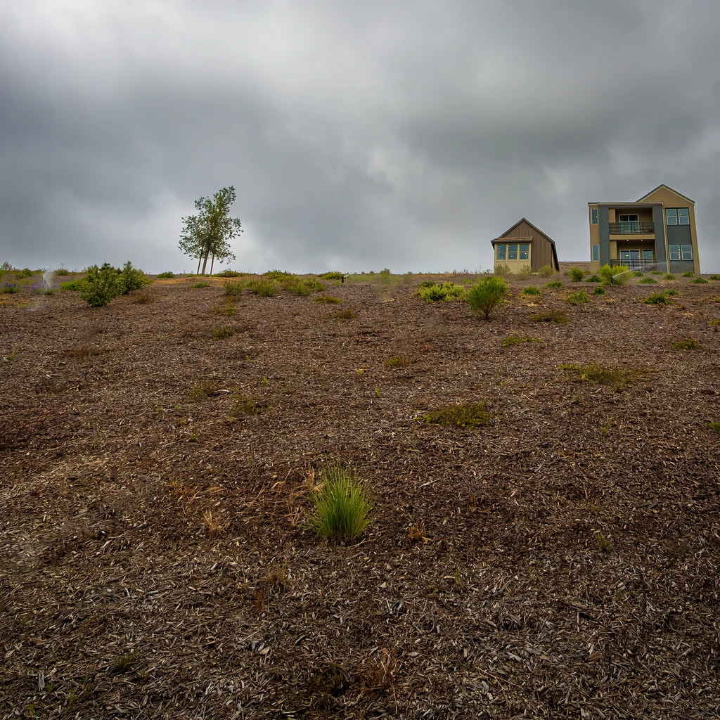 A new Cane Island home build photographed for a new-resident guide.